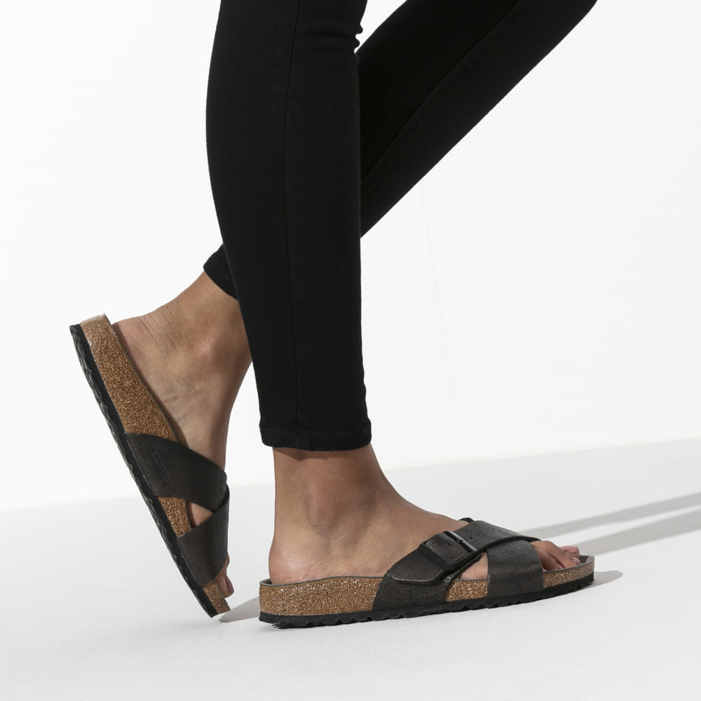 Birkenstock's Black Siena Leather Sandal