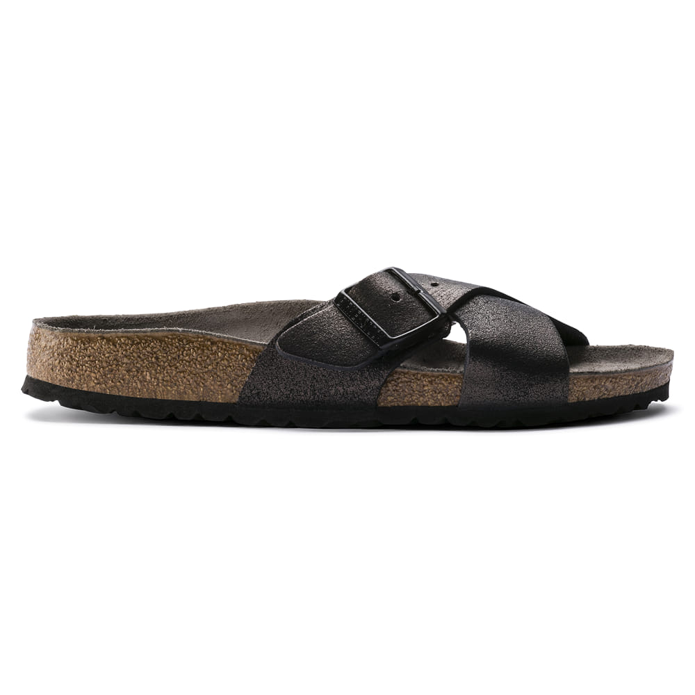 Black Suede Sandal - Birkenstock Design