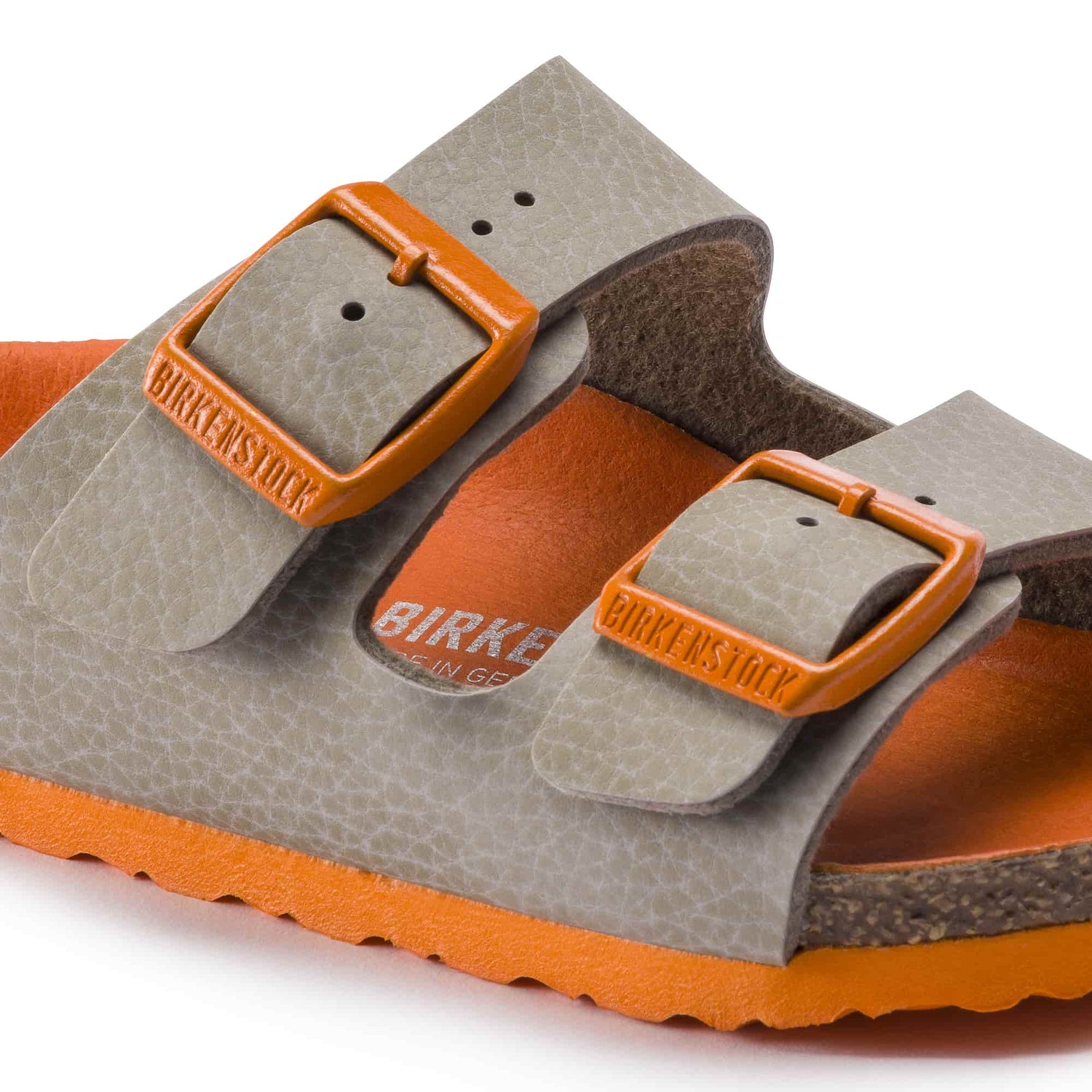 Birkenstock Beige Arizona Kids Birko-Flor Sandal