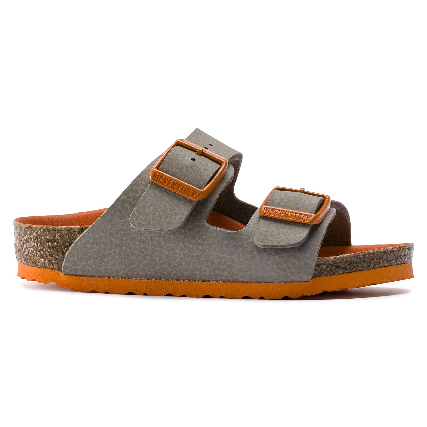 Birkenstock Beige Arizona Kids Birko-Flor Sandal side