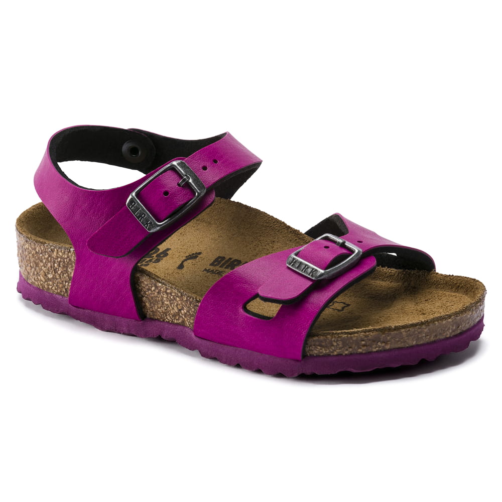 Birkenstock Pink Rio Kids Birko-Flor Sandal