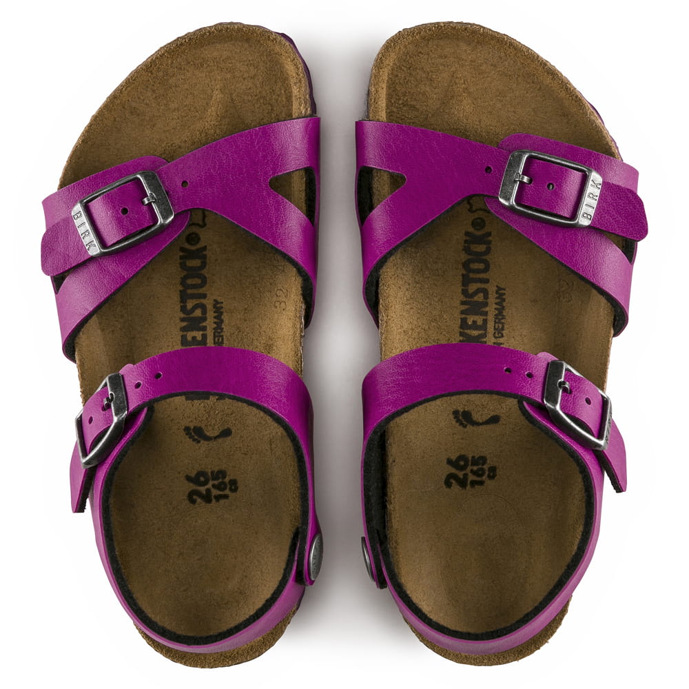 Birkenstock Pink Rio Kids Birko-Flor Sandal top