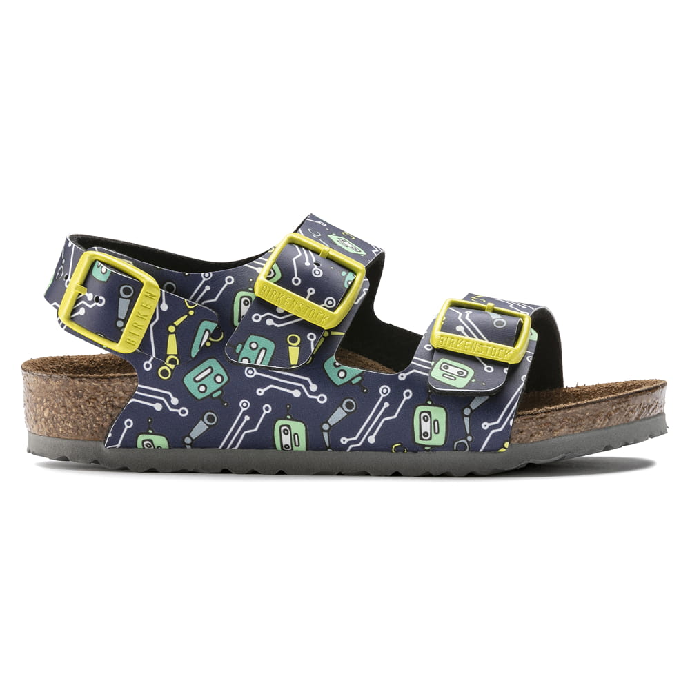 Birkenstock Blue Milano Milano Kids Birko-Flor Side