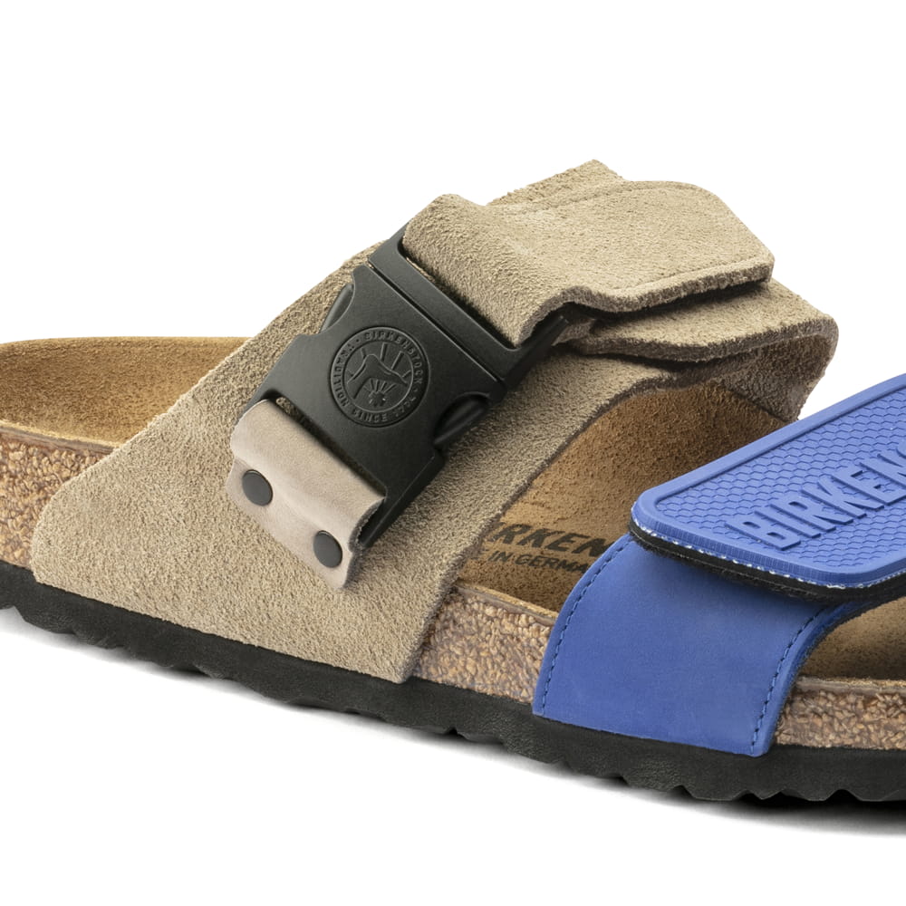 Distinctive Birkenstock Rotterdam Featuring Secure Hook-and-loop Fasteners