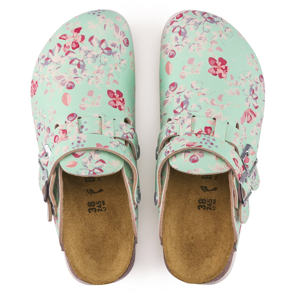 Birkenstock Flower Field Mint Kay SL Birko-Flor