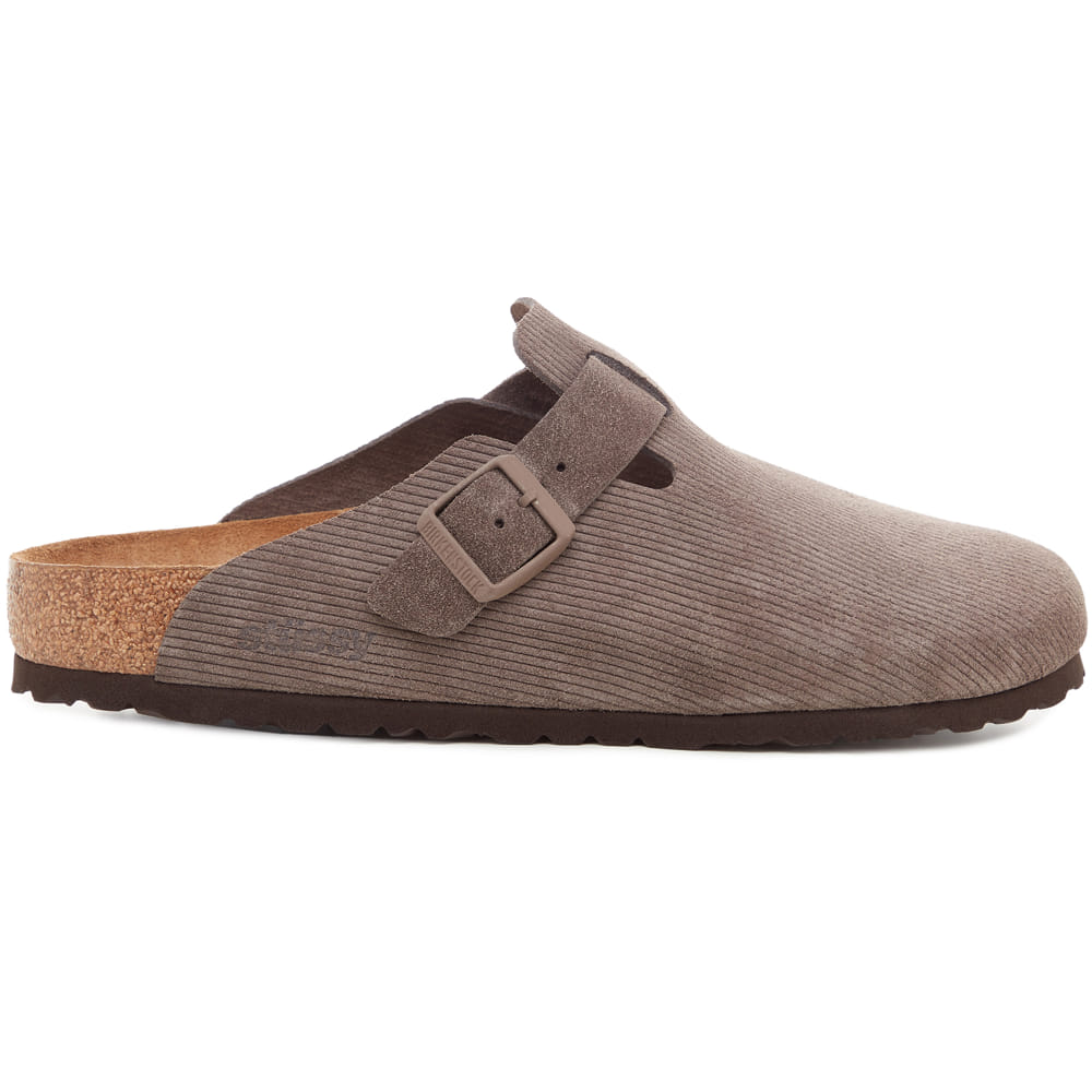 Birkenstock Gray Boston Stussy Suede Leather