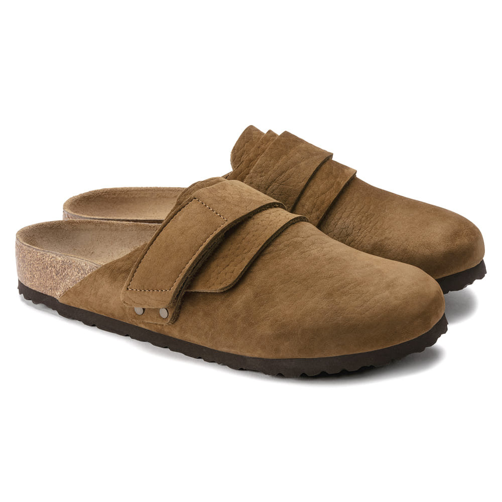 Birkenstock Nagoya's Brown Nubuck Clogs