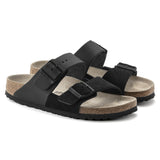 Birkenstock arizona natural discount leather