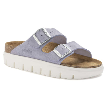 Birkenstock Arizona Purple Fog Chunky Suede Leather Sandal