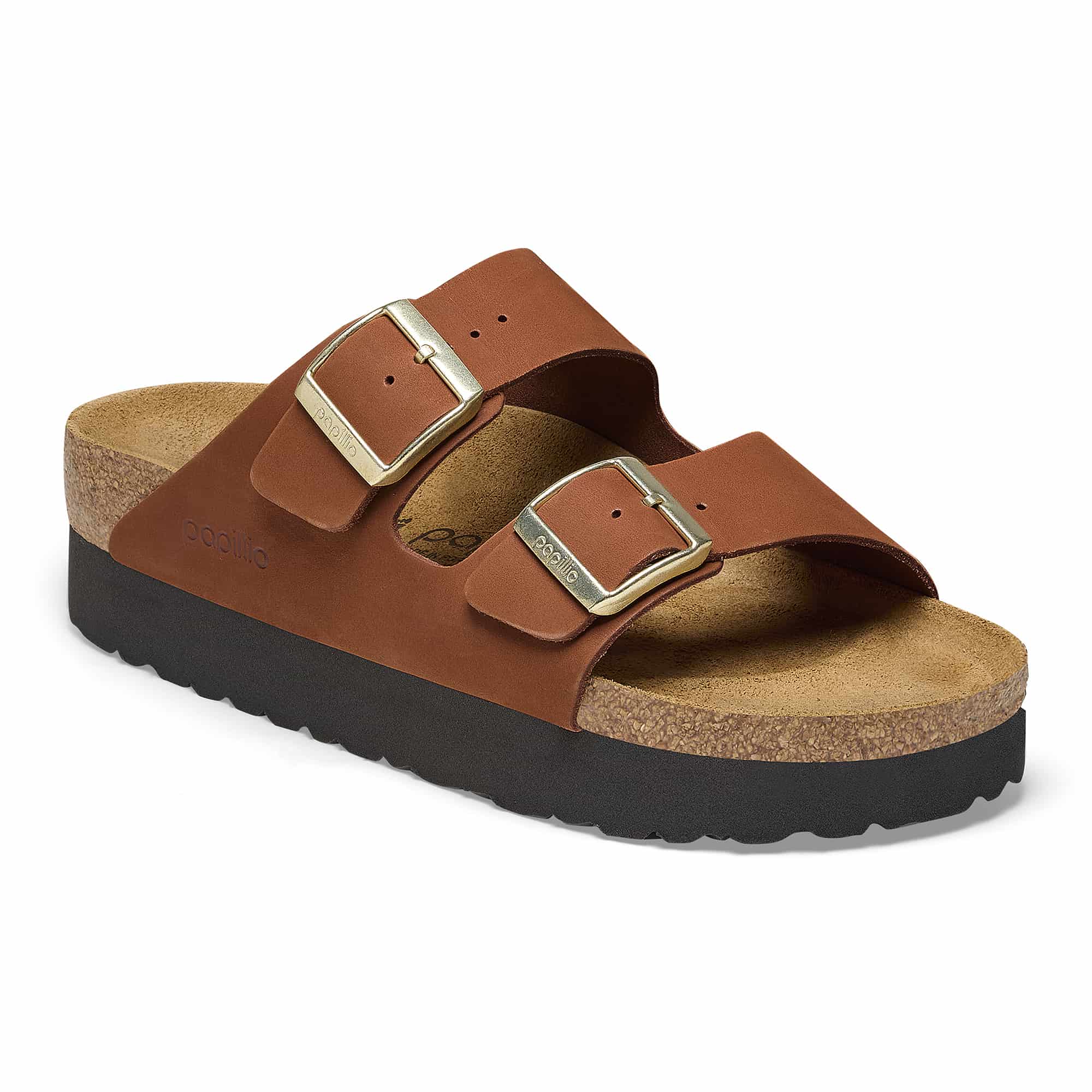 Womens Birkenstock Arizona Shearling Slide Sandal - Stone