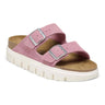 Birkenstock Arizona Chunky pink Suede Leather