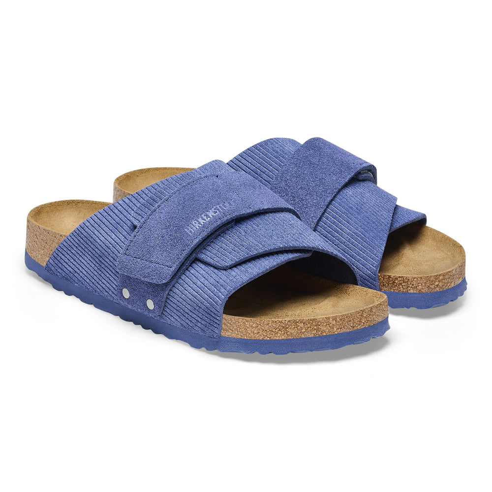 Shop Birkenstock Kyoto Suede Embossed Sandal