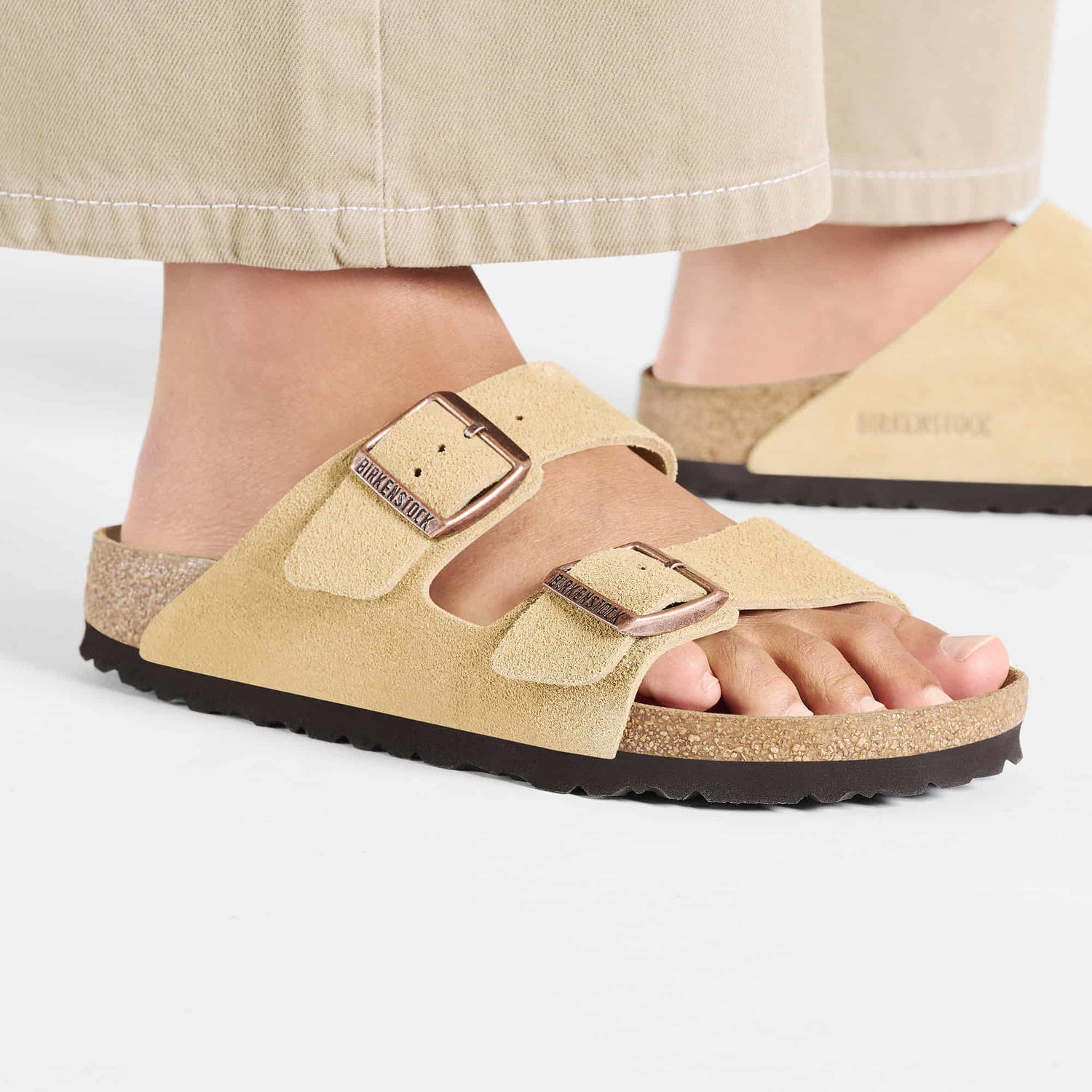 All time hit Birkenstock Arizona Suede Leather sandal