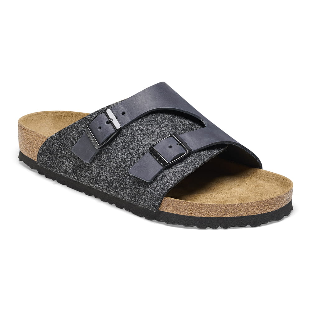 Zurich Natural leather textile felt BIRKENSTOCK