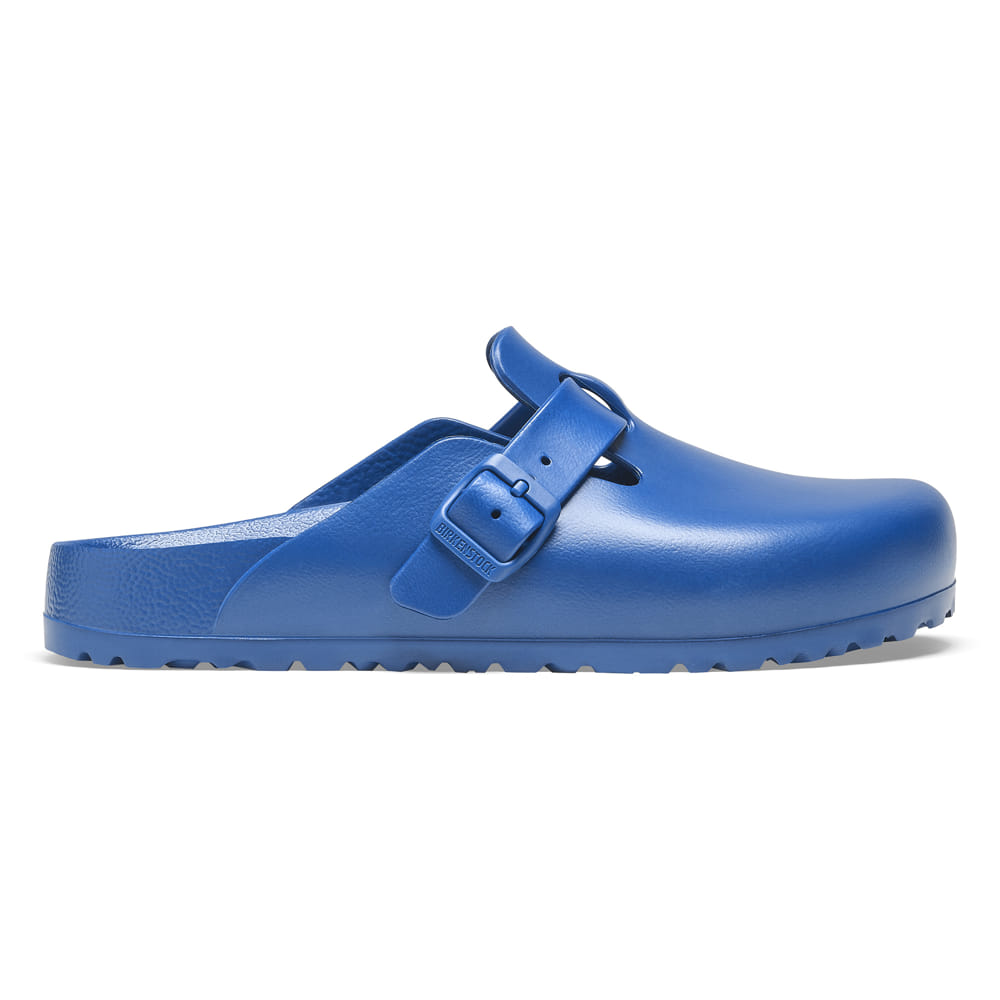 Birkenstock Blue/Navy Boston Essentials EVA Clog side