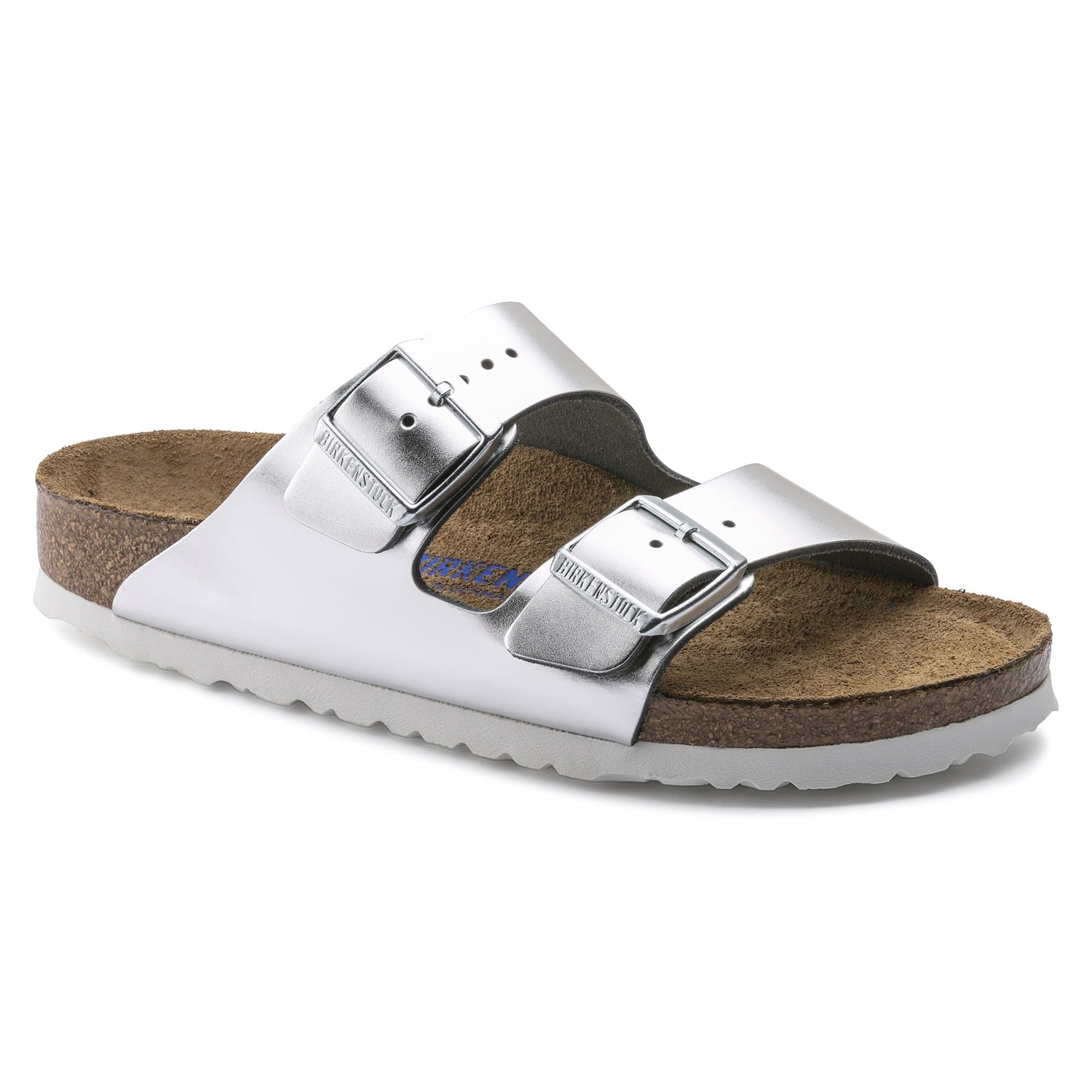 BIRKENSTOCK Arizona Soft Footbed Natural Leather Sandals