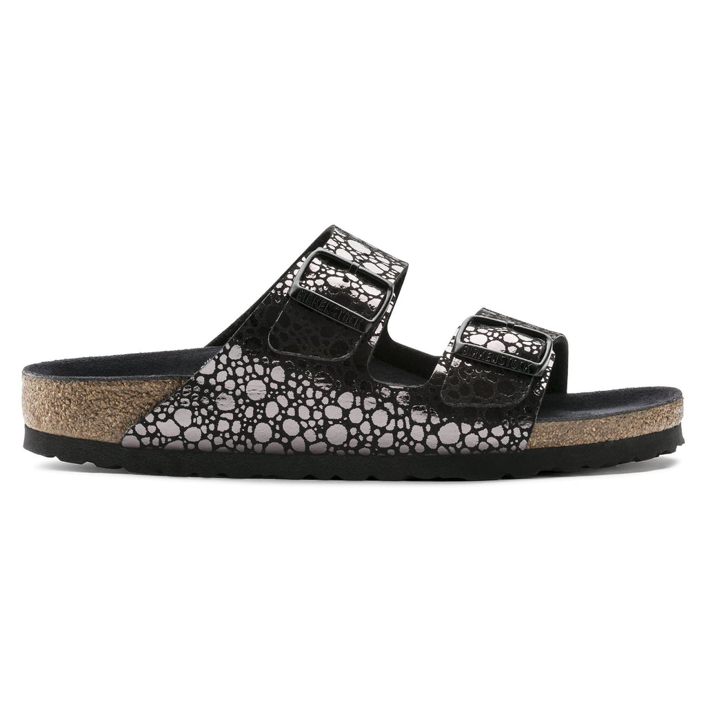 Birkenstock arizona birko flor best sale sandals black