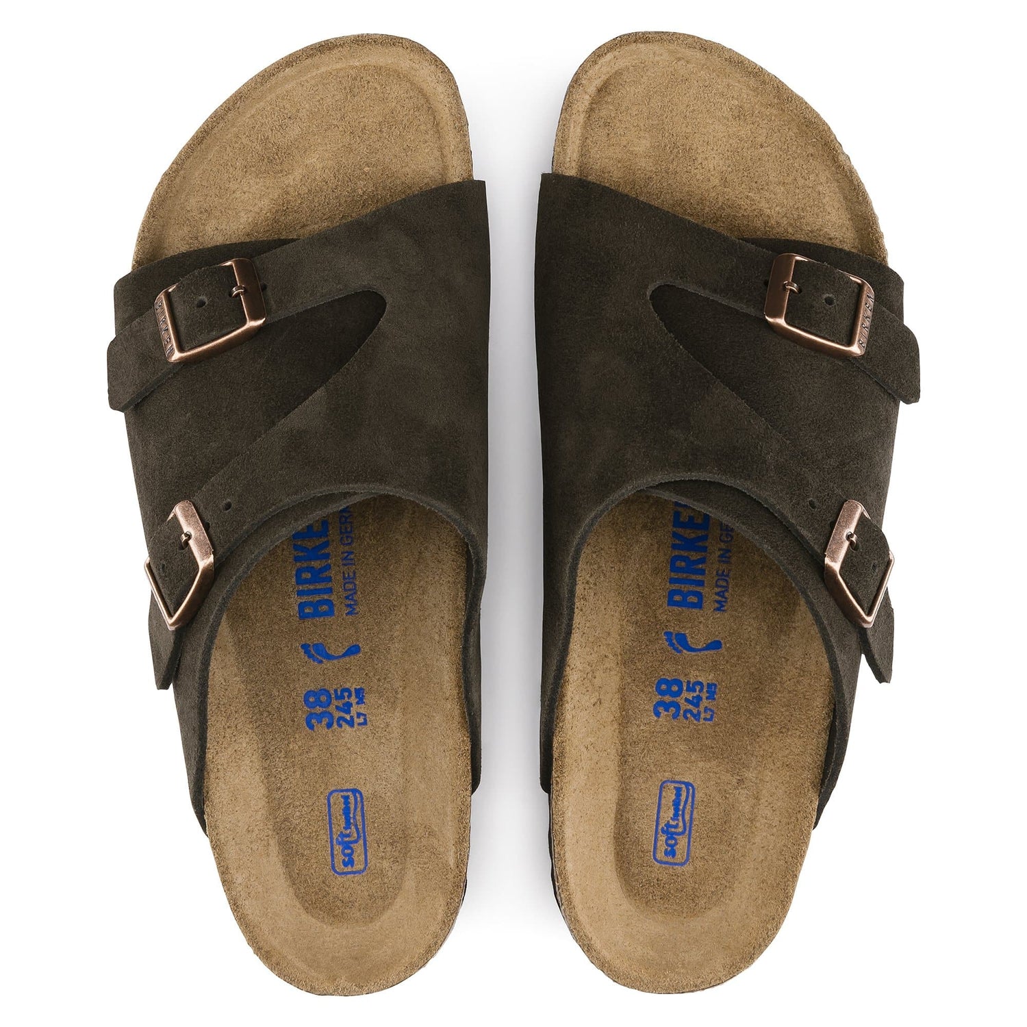 Zurich Suede Leather Soft Footbed - BIRKENSTOCK