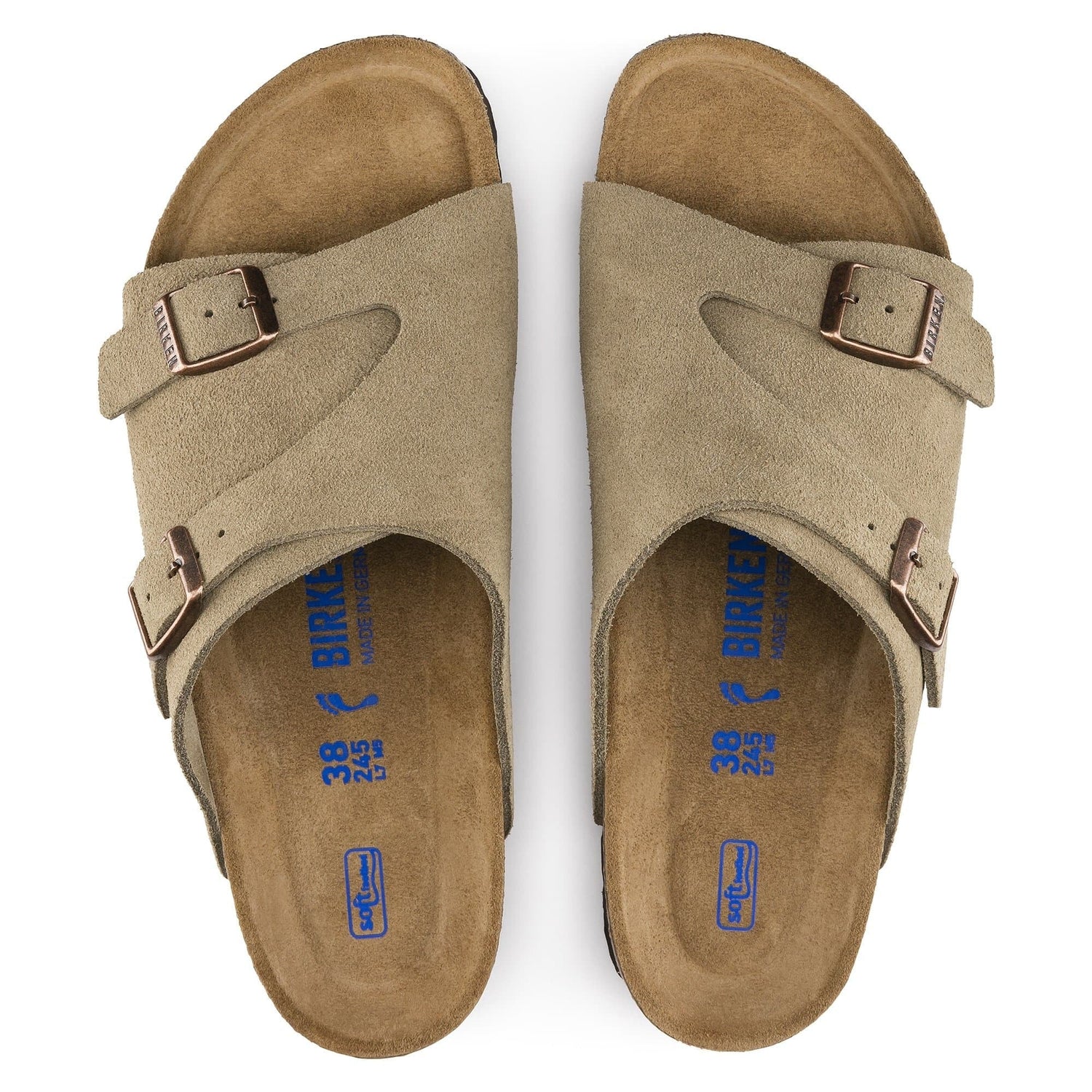 Zurich Suede Leather Soft Footbed - BIRKENSTOCK