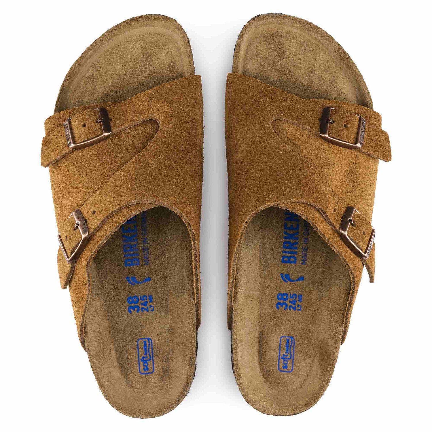 Zurich Suede Leather Soft Footbed - BIRKENSTOCK