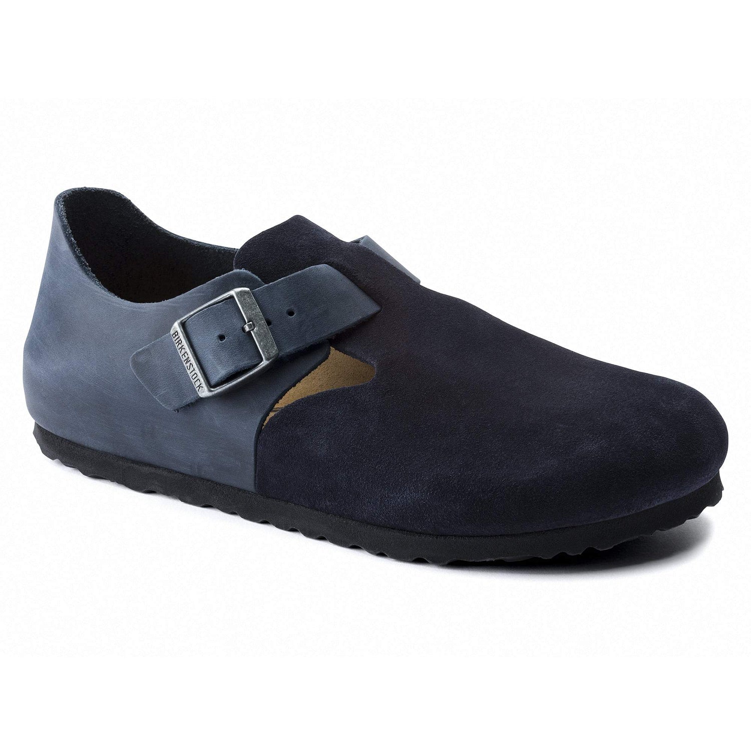 London Oiled Leather/Suede Leather Night Blue - BIRKENSTOCK