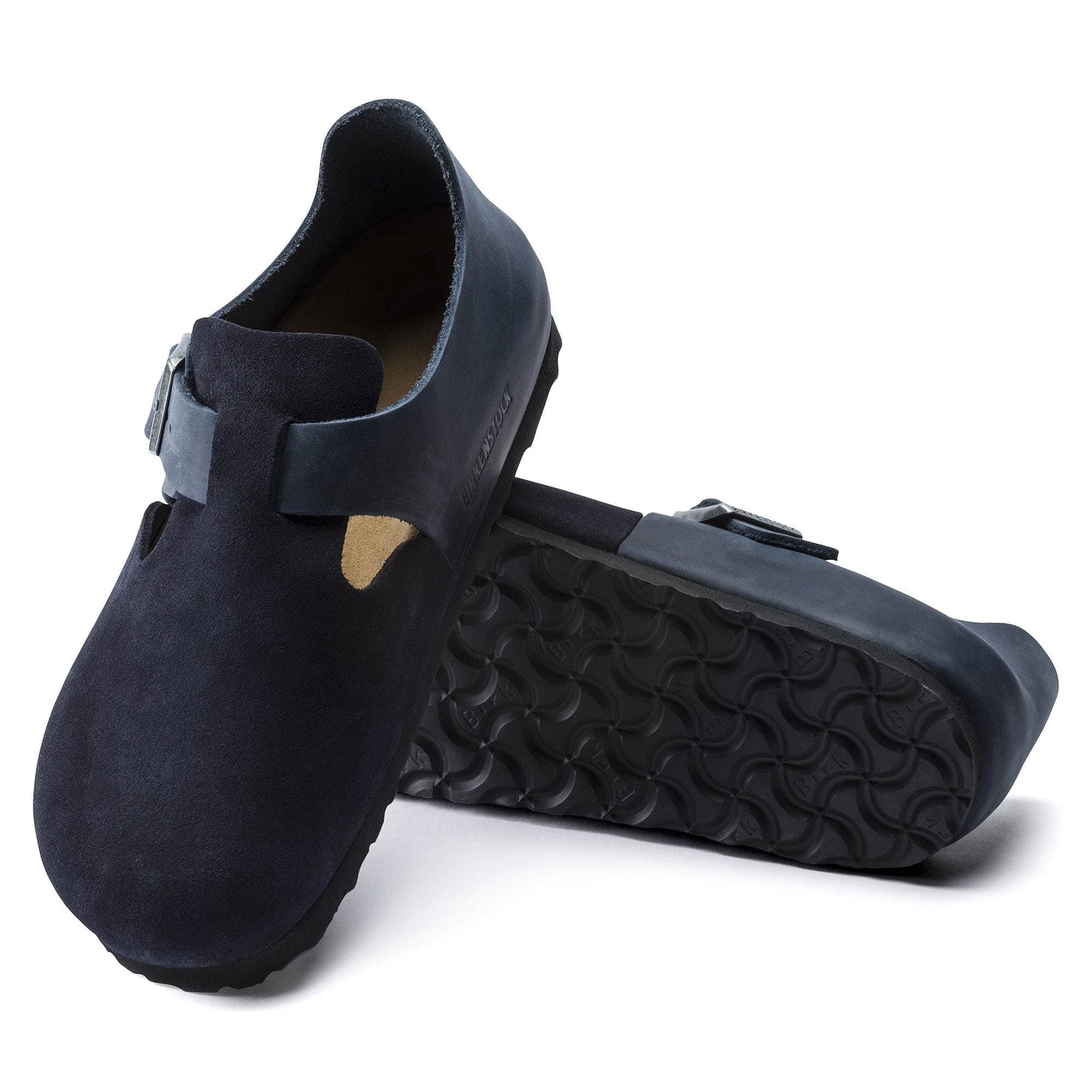 London Oiled Leather/Suede Leather Night Blue - BIRKENSTOCK