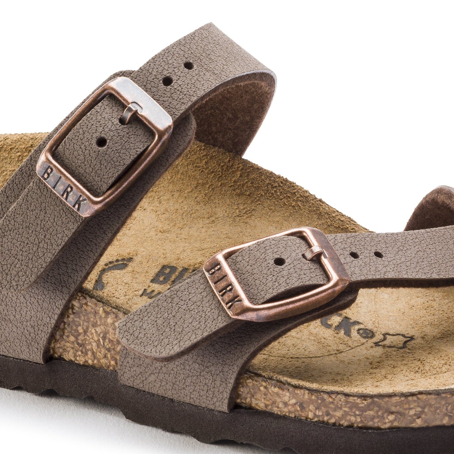 Birko-Flor Nubuck Mocha - BIRKENSTOCK