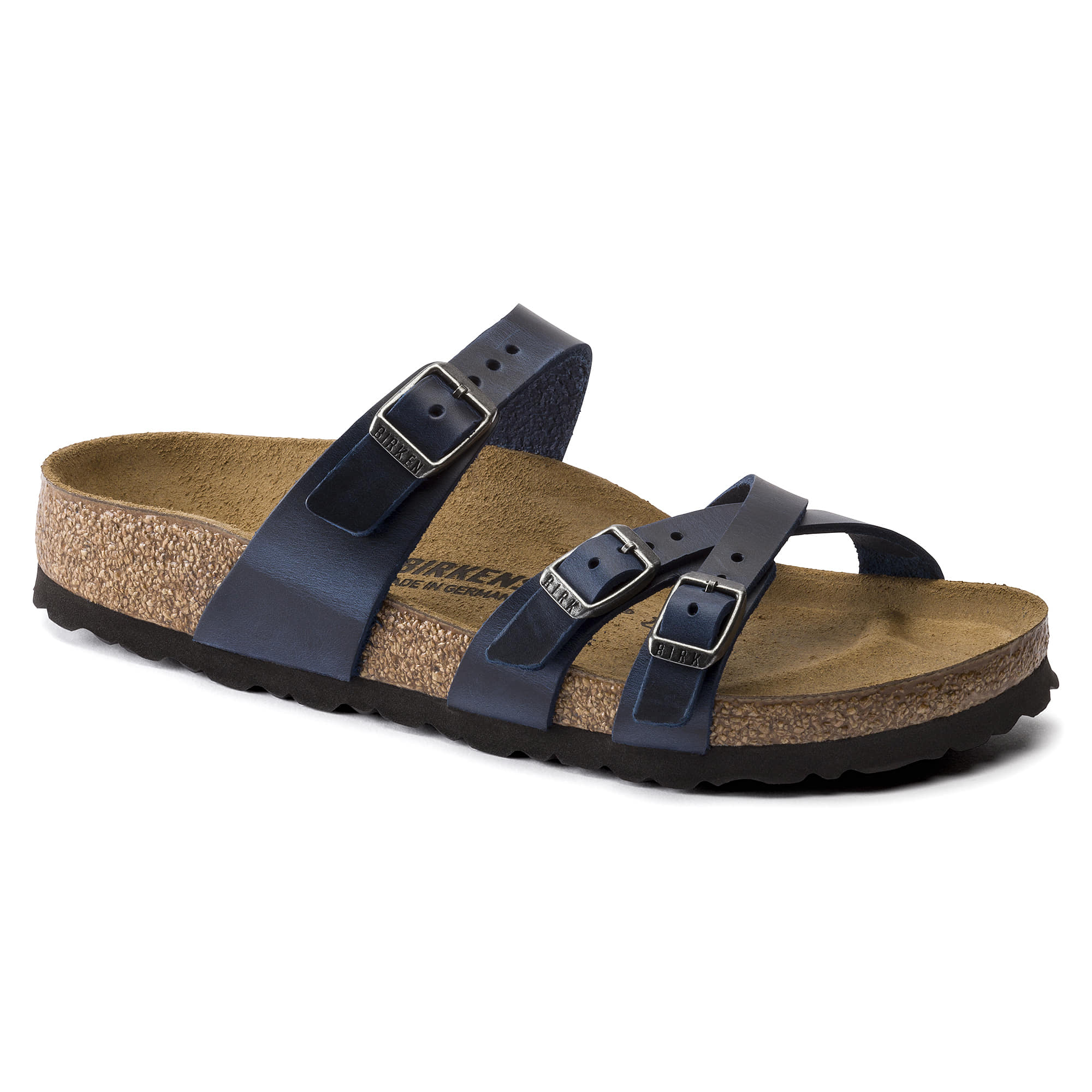 Birkenstock arizona discount blue oiled leather