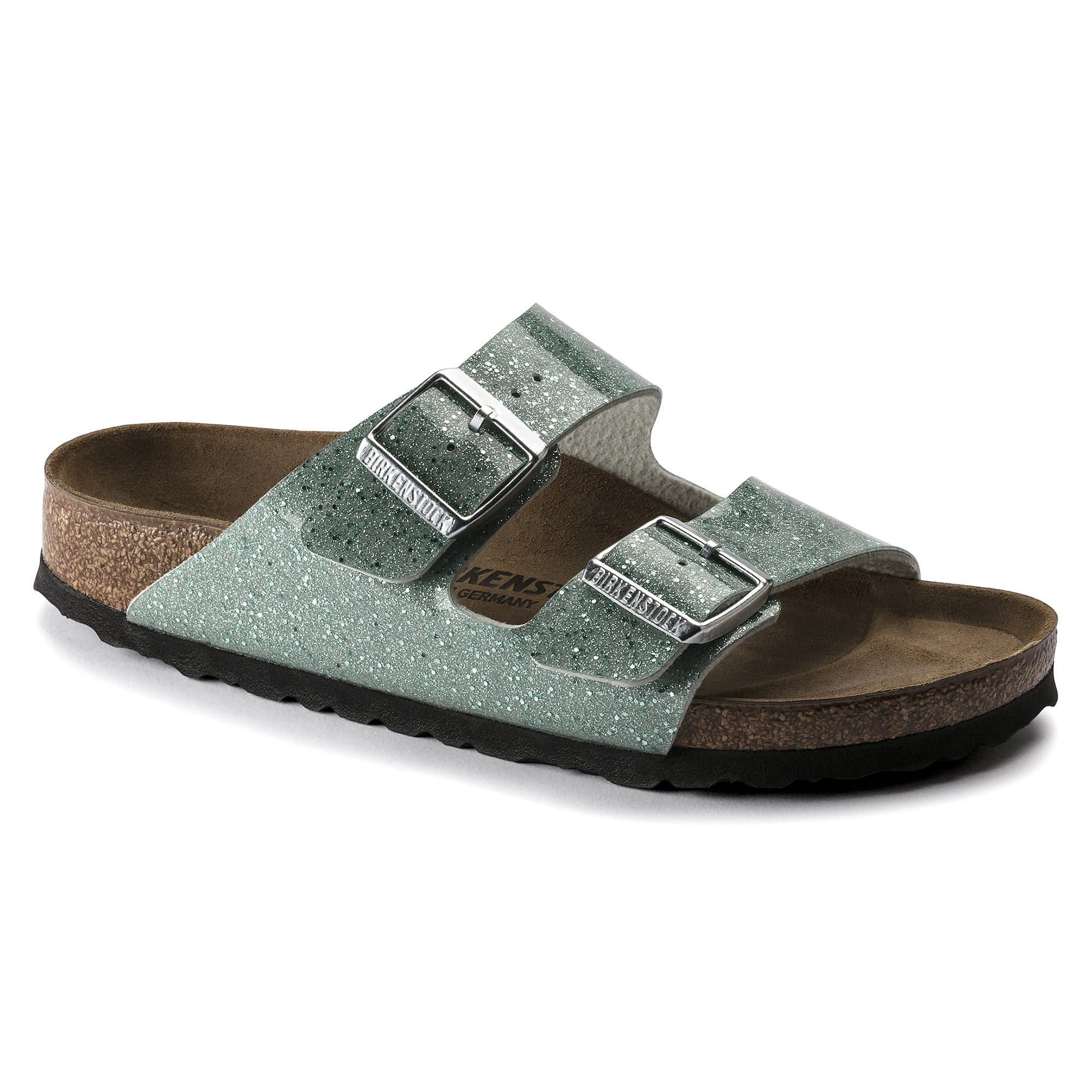 Sparkle birkenstock 2025 style sandals