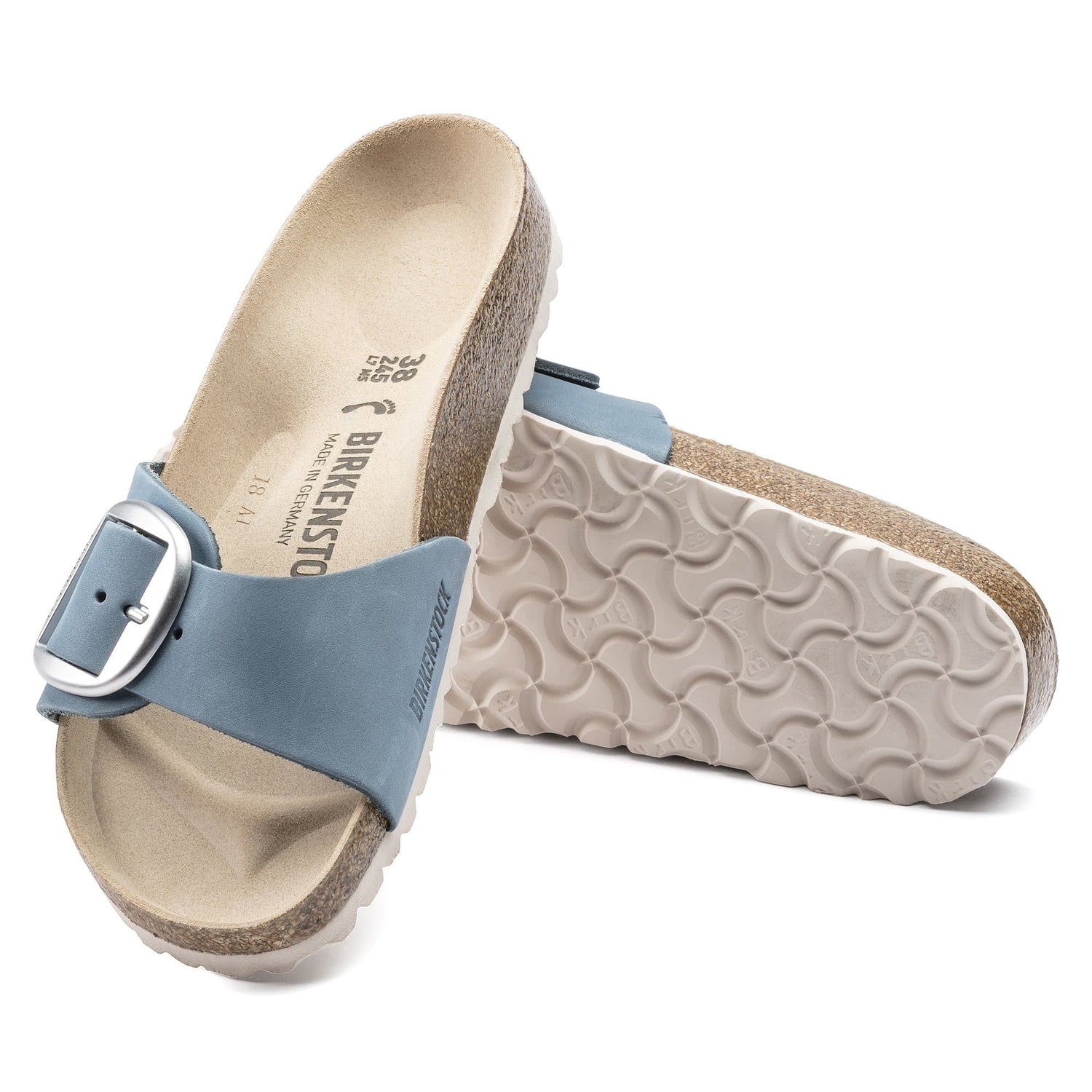 Nubuck Leather Dove - BIRKENSTOCK