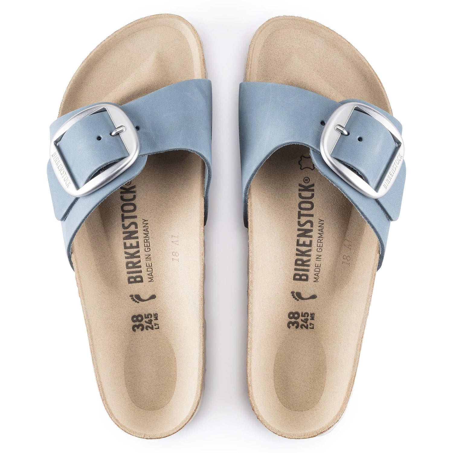 Nubuck Leather Dove - BIRKENSTOCK