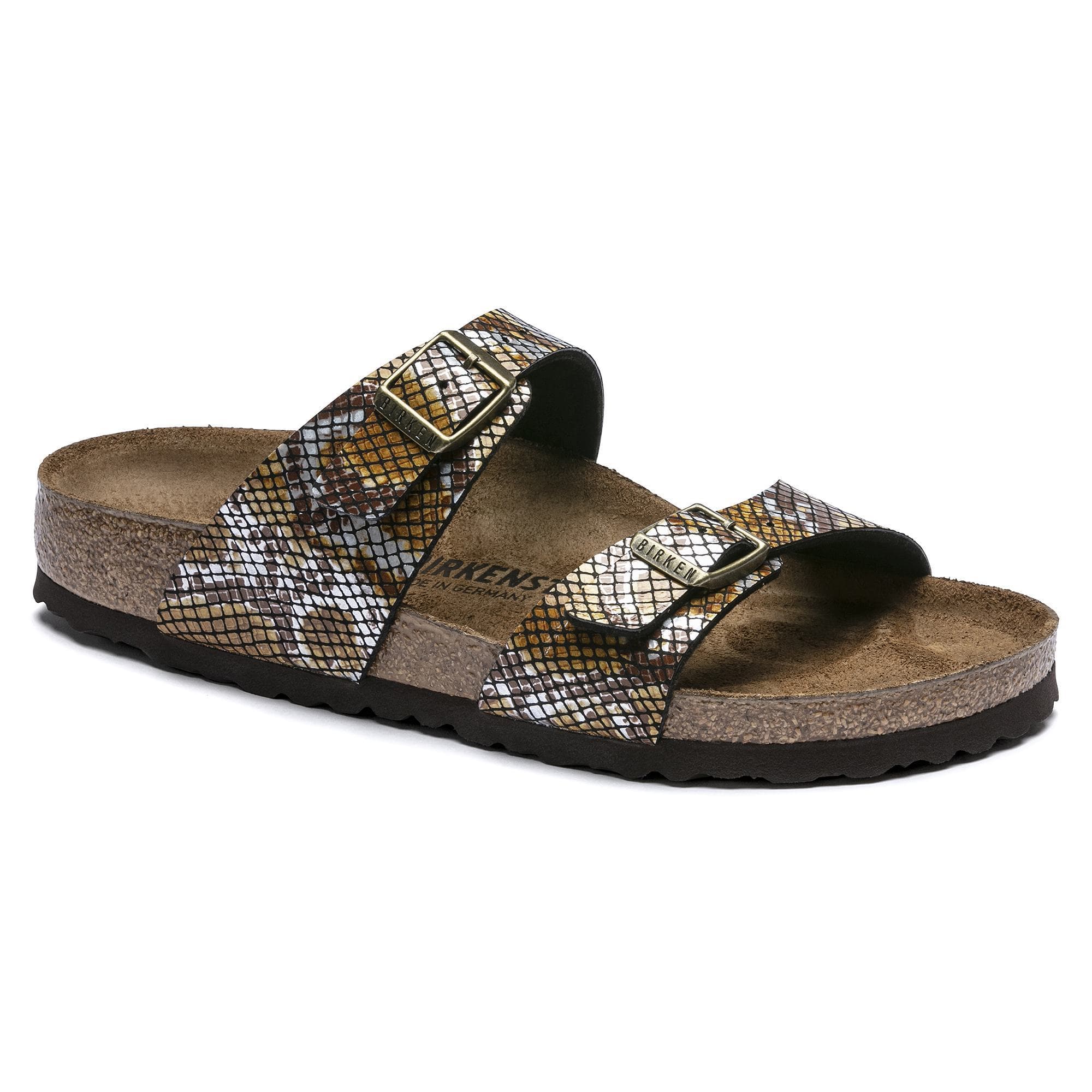 Birkenstock leopard print outlet sandals