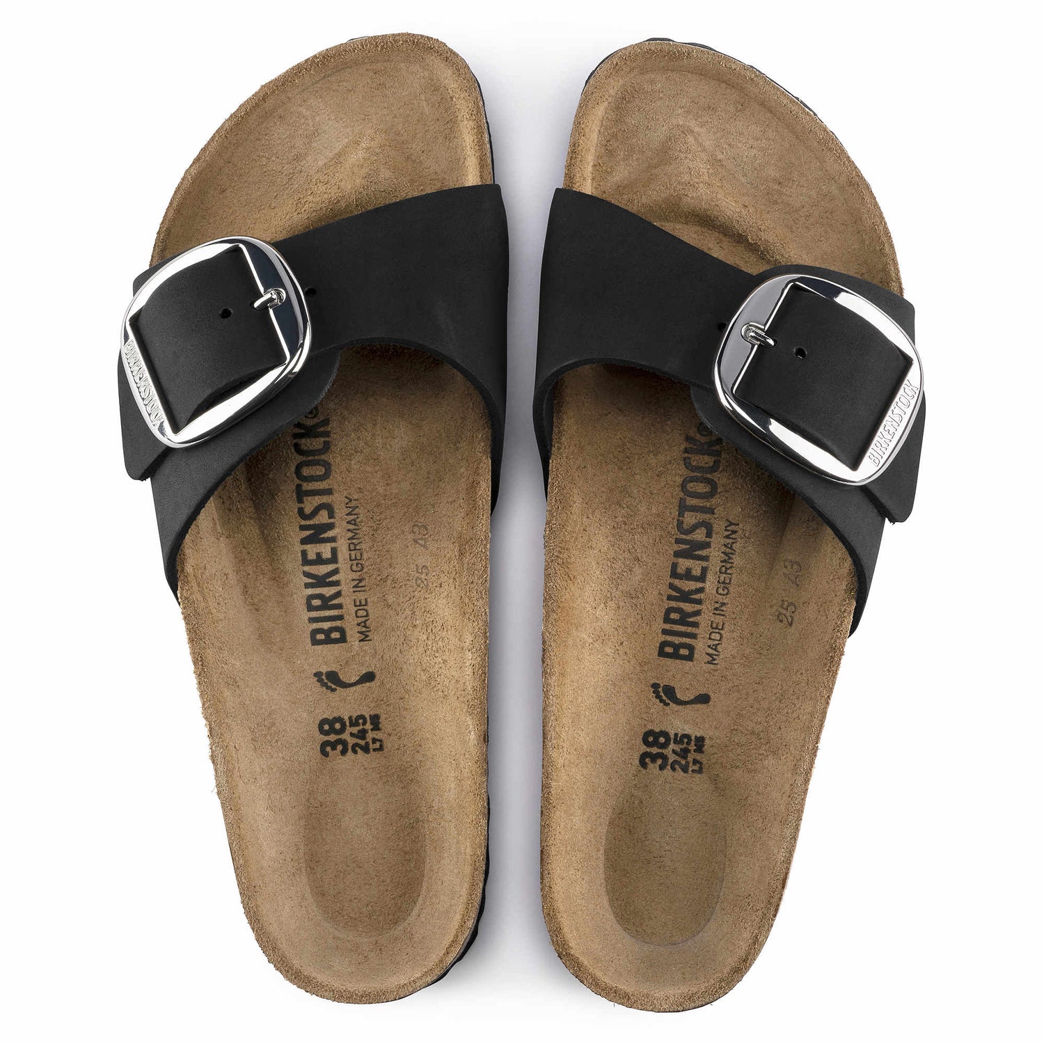 Madrid Big Buckle Nubuck Leather - BIRKENSTOCK