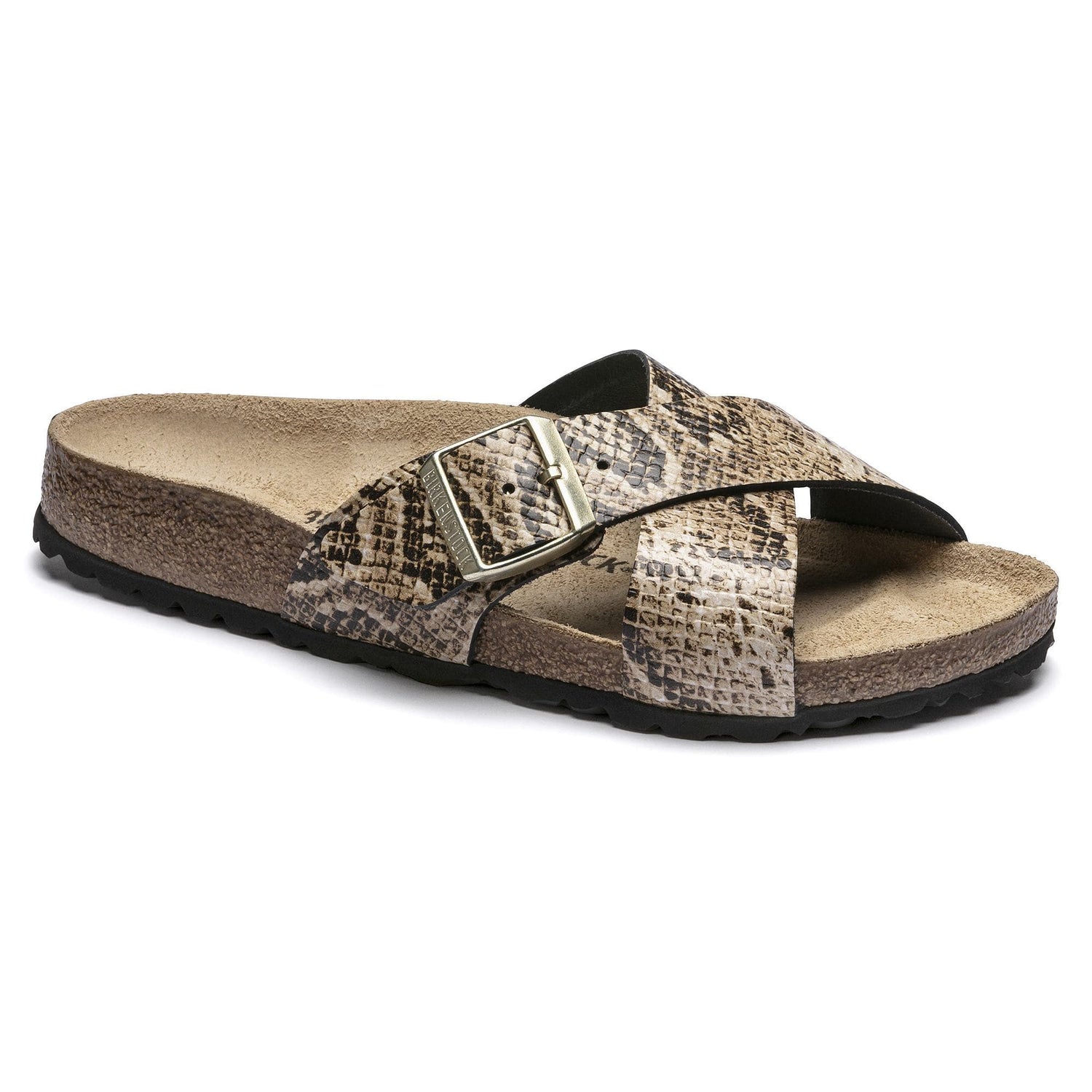 Siena Embossed Natural Leather - BIRKENSTOCK