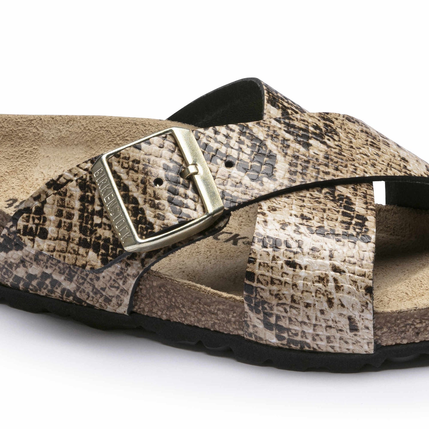 Siena Embossed Natural Leather - BIRKENSTOCK