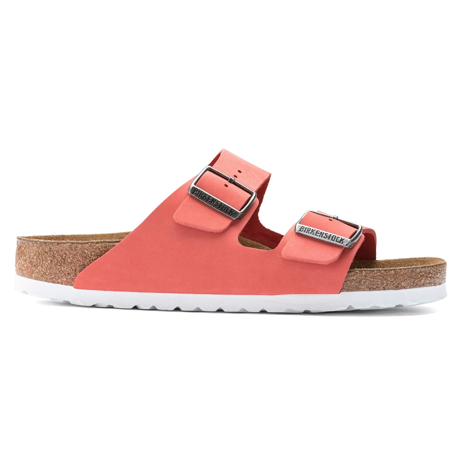 Arizona Nubuck Leather Coral - BIRKENSTOCK