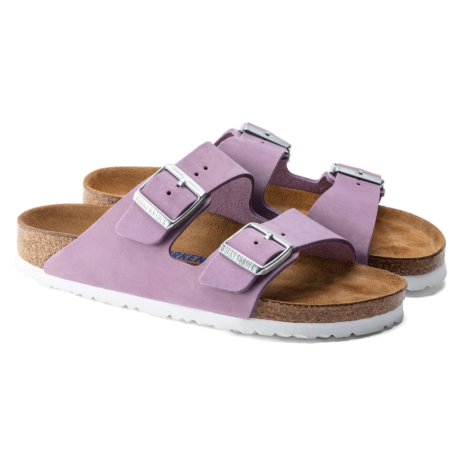 Arizona Nubuck Leather Coral - BIRKENSTOCK