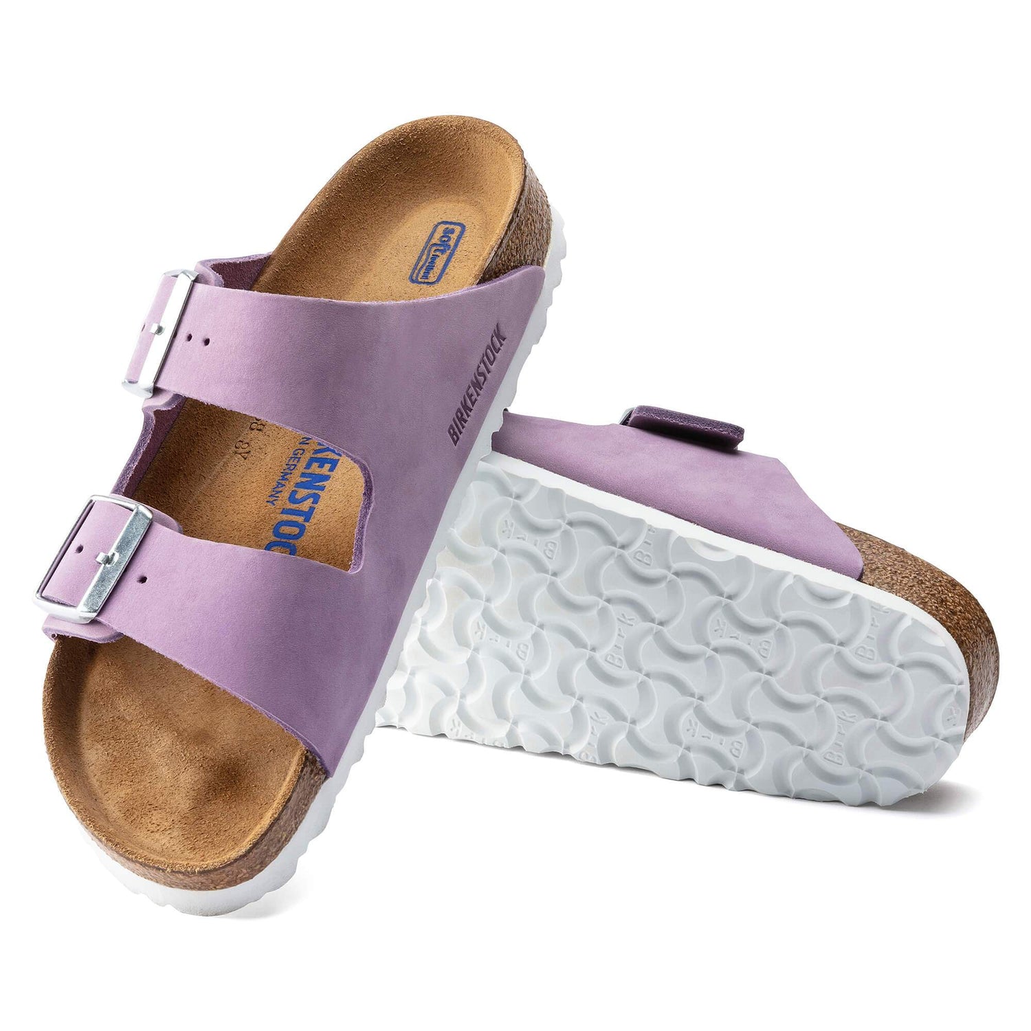 Arizona Nubuck Leather Coral - BIRKENSTOCK