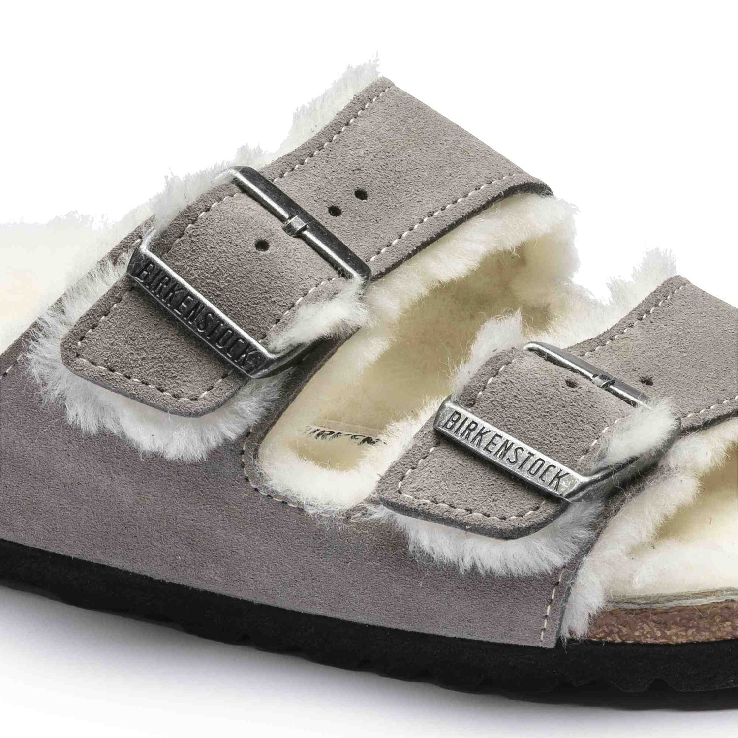 Arizona Shearling Suede Leather - BIRKENSTOCK