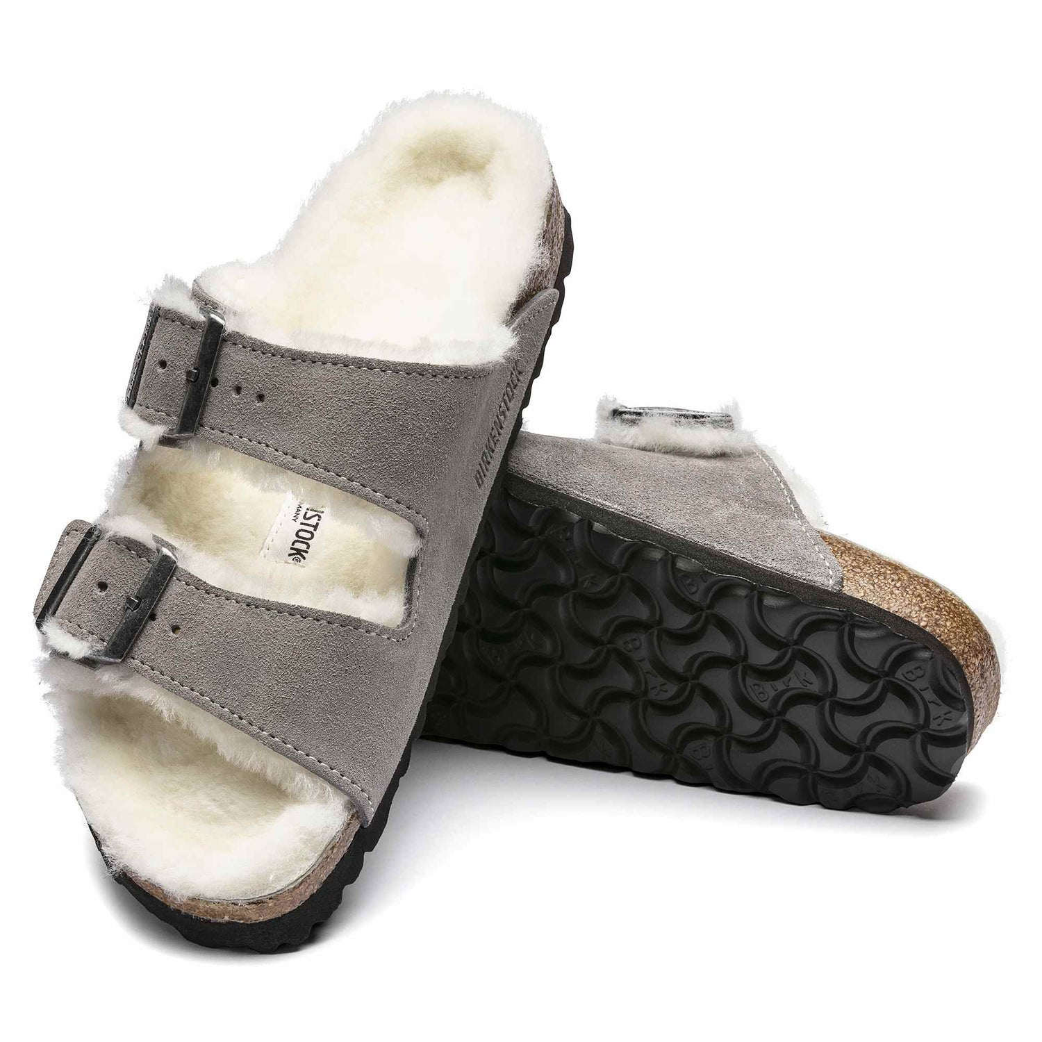 Arizona Shearling Suede Leather - BIRKENSTOCK