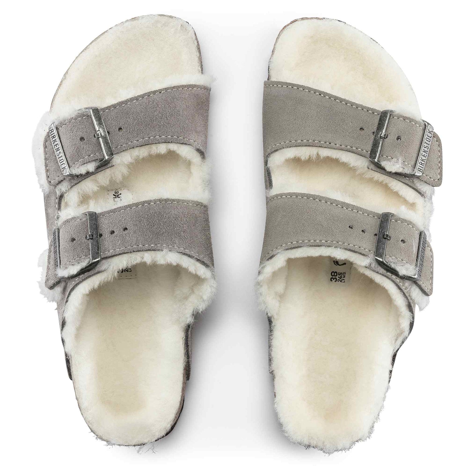 Arizona Shearling Suede Leather - BIRKENSTOCK