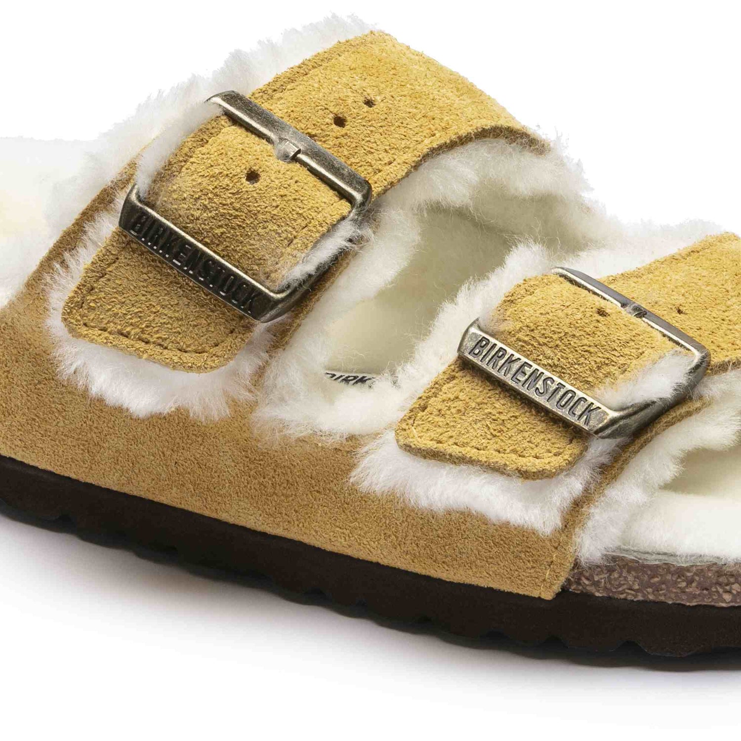 Arizona Shearling Suede Leather - BIRKENSTOCK