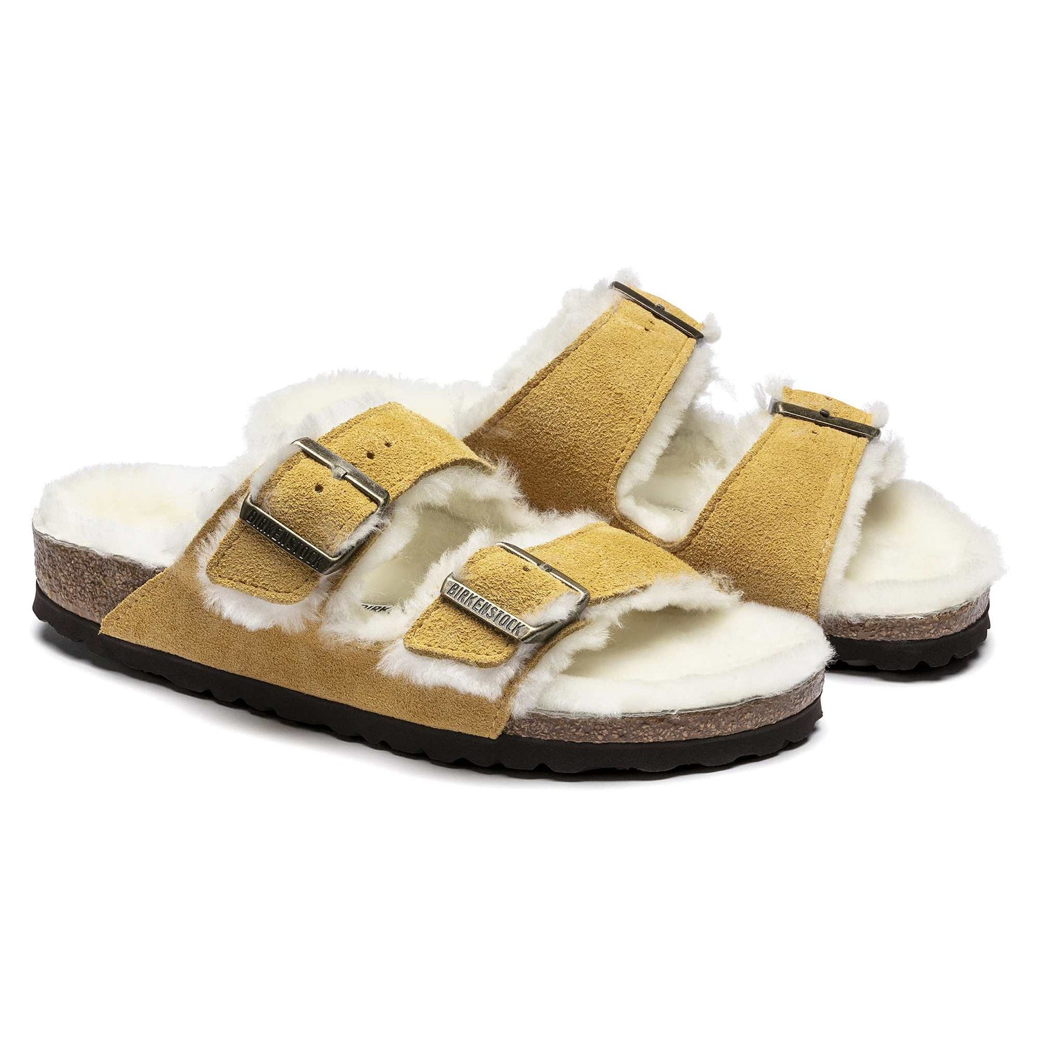 Arizona Shearling Suede Leather - BIRKENSTOCK