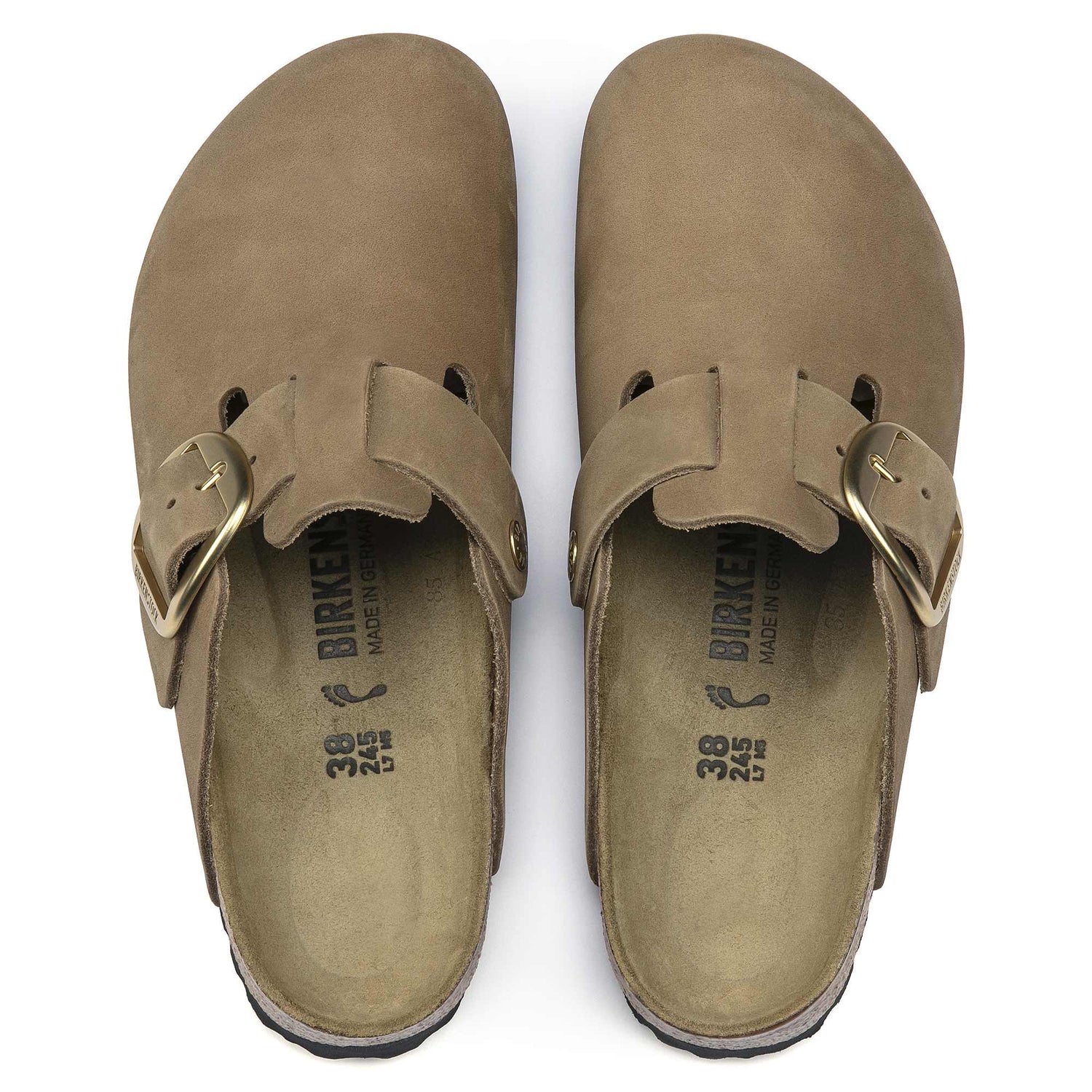 Boston Big Buckle Nubuck Leather - BIRKENSTOCK