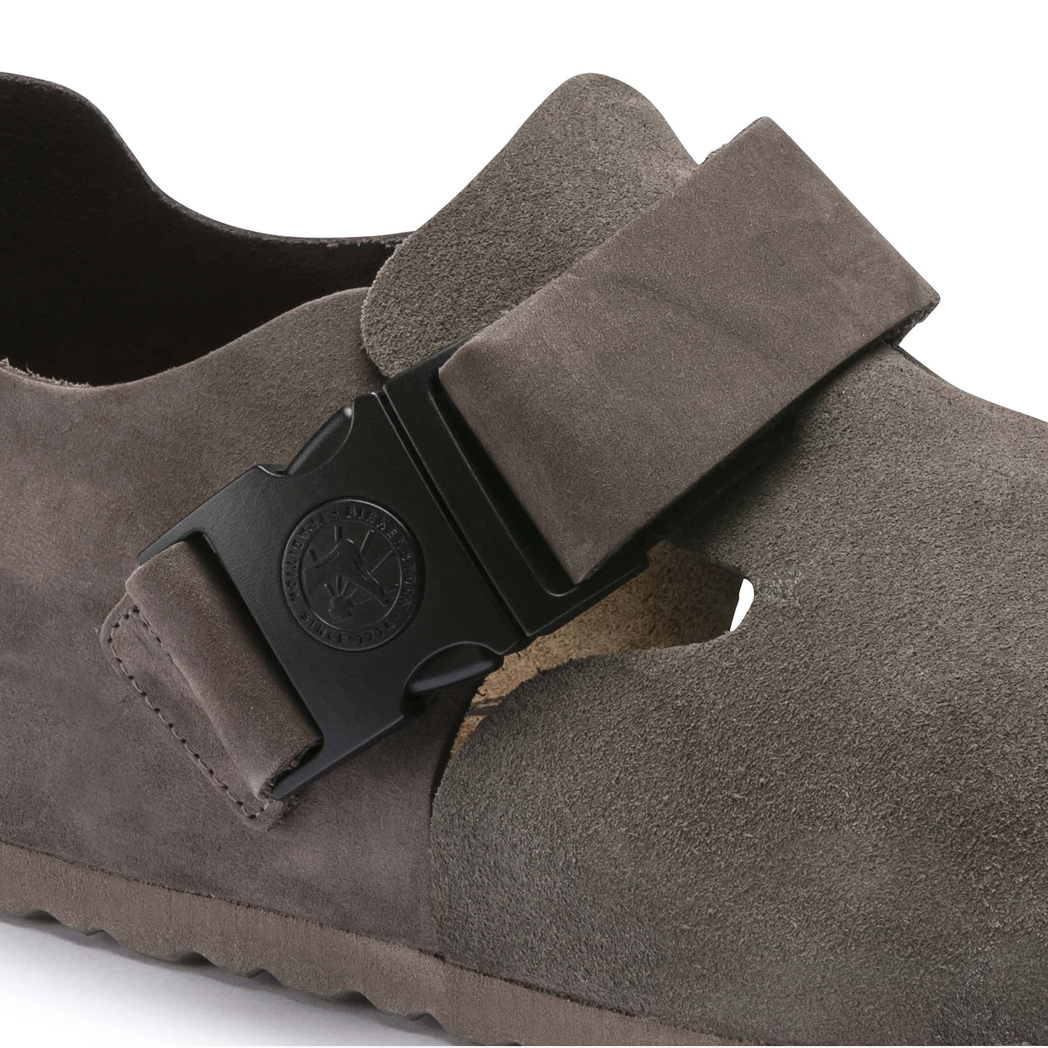 London Tech Suede Leather Gunmetal - BIRKENSTOCK