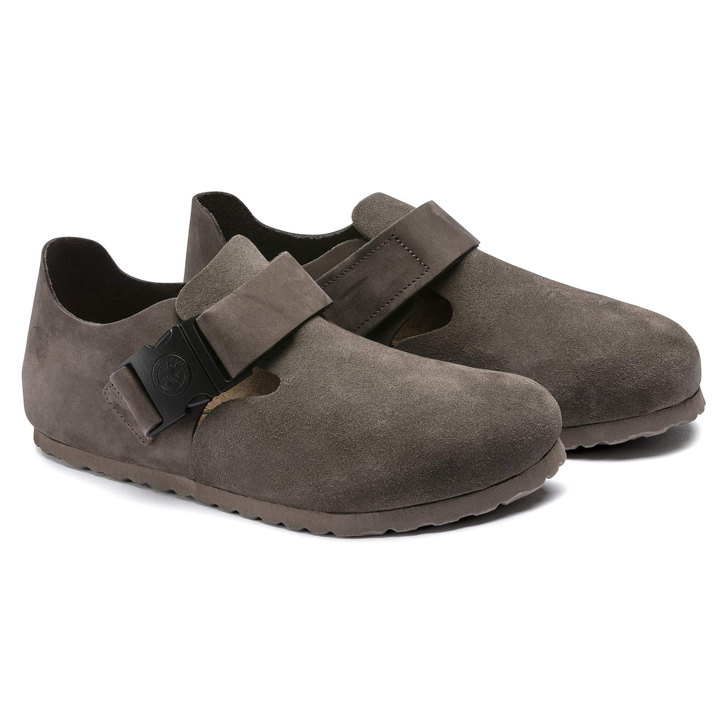 London Tech Suede Leather Gunmetal - BIRKENSTOCK