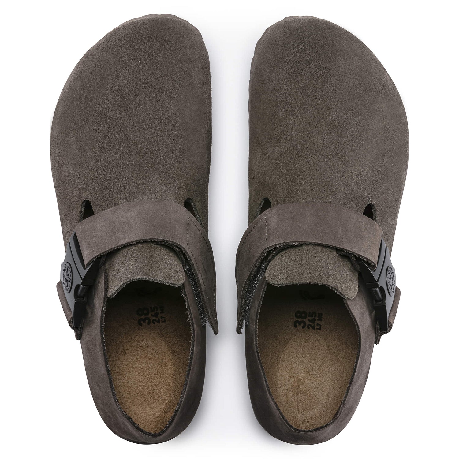 London Tech Suede Leather Gunmetal - BIRKENSTOCK