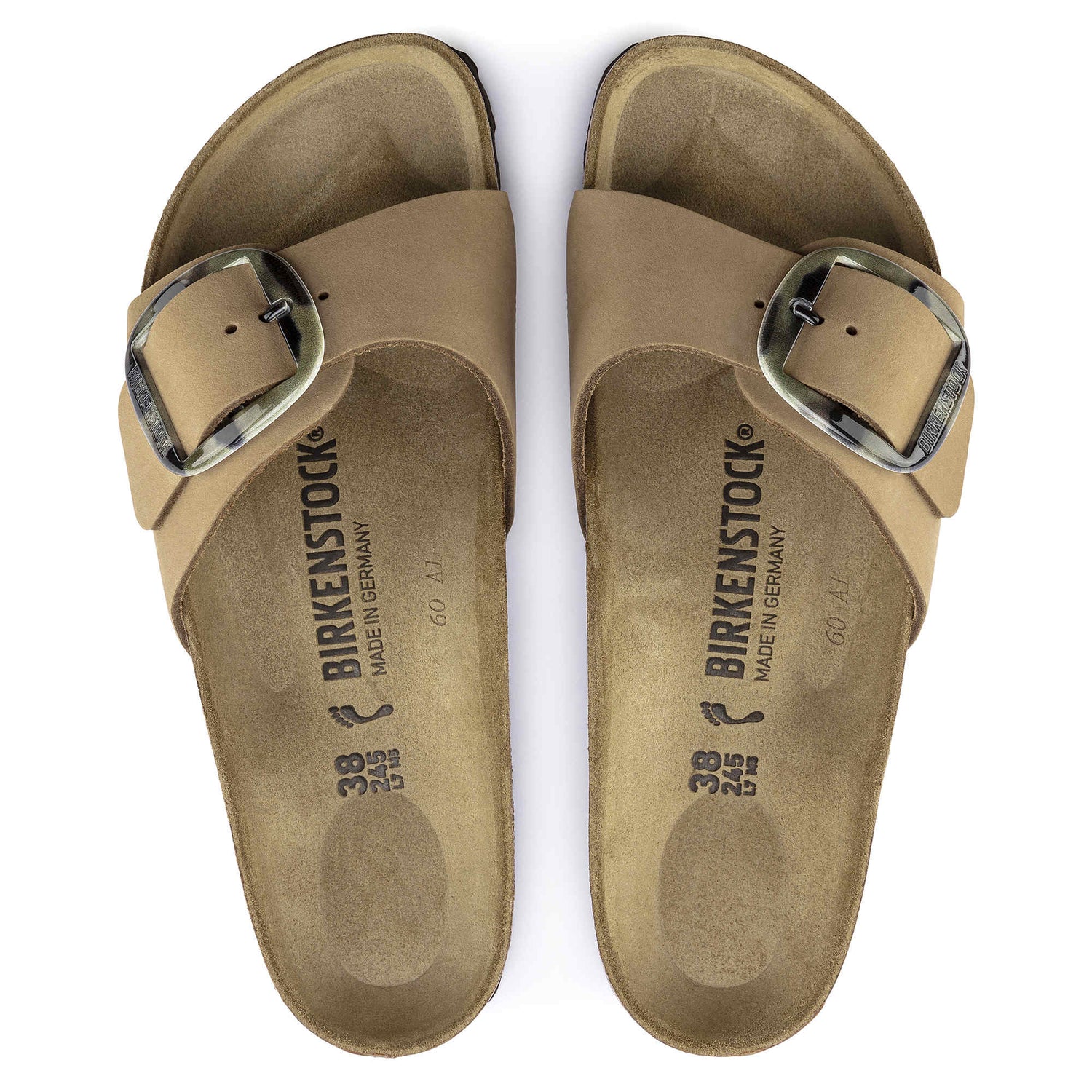 Madrid Big Buckle Nubuck Leather - BIRKENSTOCK