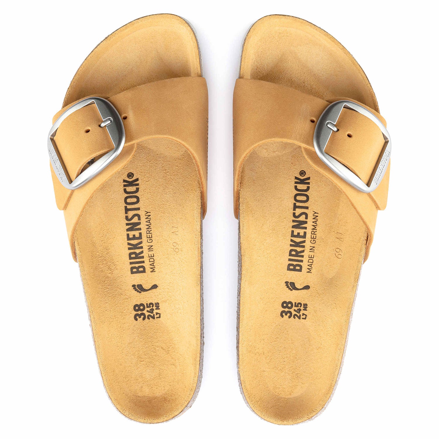 Madrid Big Buckle Nubuck Leather - BIRKENSTOCK