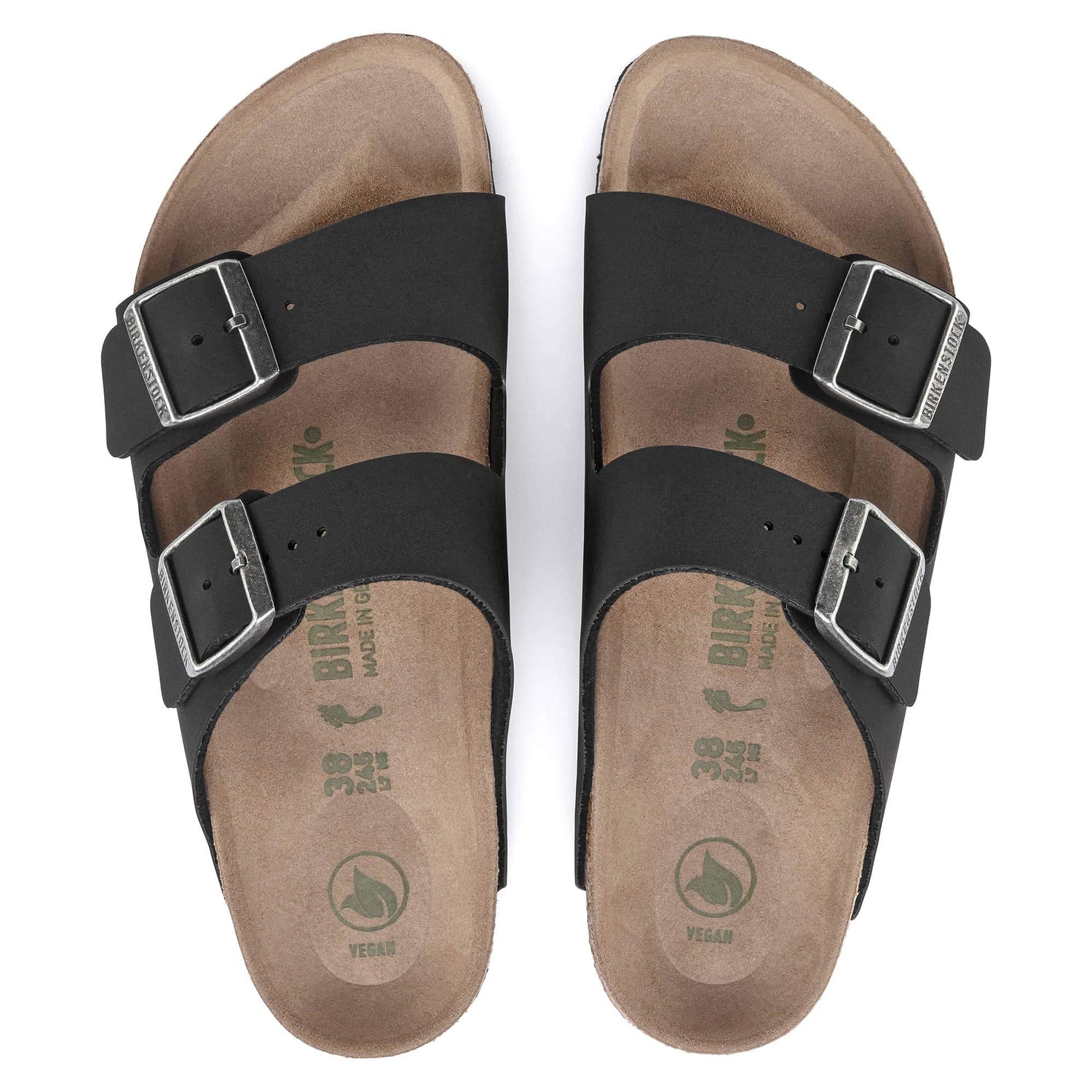 Arizona Vegan Birko-Flor Nubuck Earthy - BIRKENSTOCK